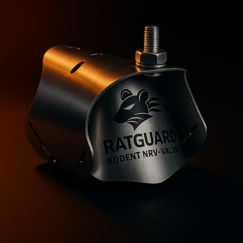 100mm RatGuard Rodent NRV (Non-return valve)